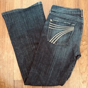 7 for all Mankind Dojo Low Rise Jeans - 29